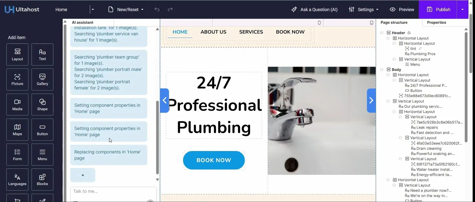 Ultahost Ai Website Builder Ultahost Ai Website Builder